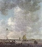 Marine Landscape with Fishermen Jan van Goyen